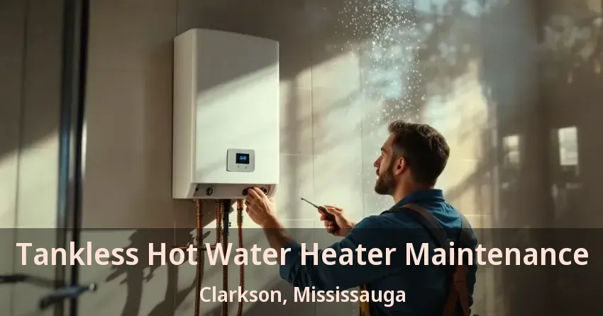 Tankless Hot Water Heater Maintenance Clarkson, Mississauga - ON Tankless Hot Water Heater Maintenance Clarkson, Mississauga - ON